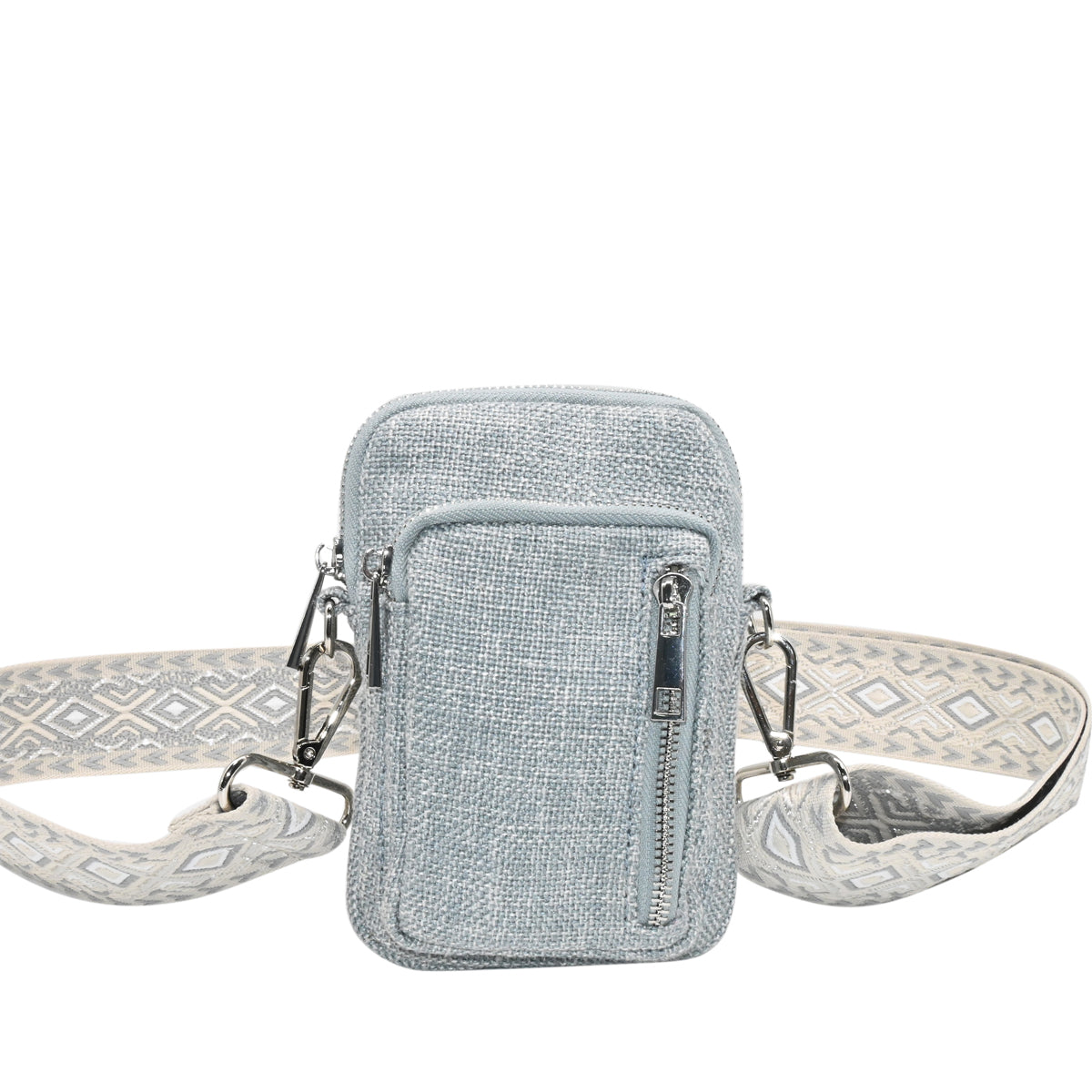 841046 Vesker, IDA MobilBag Lin-look - jeansblå