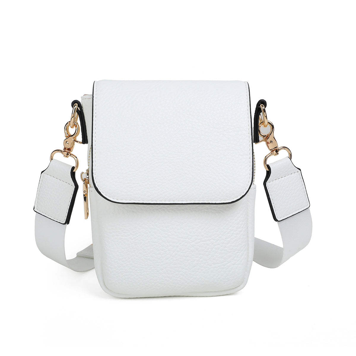 842002 Vesker, FIOLA Mobilbag- hvit