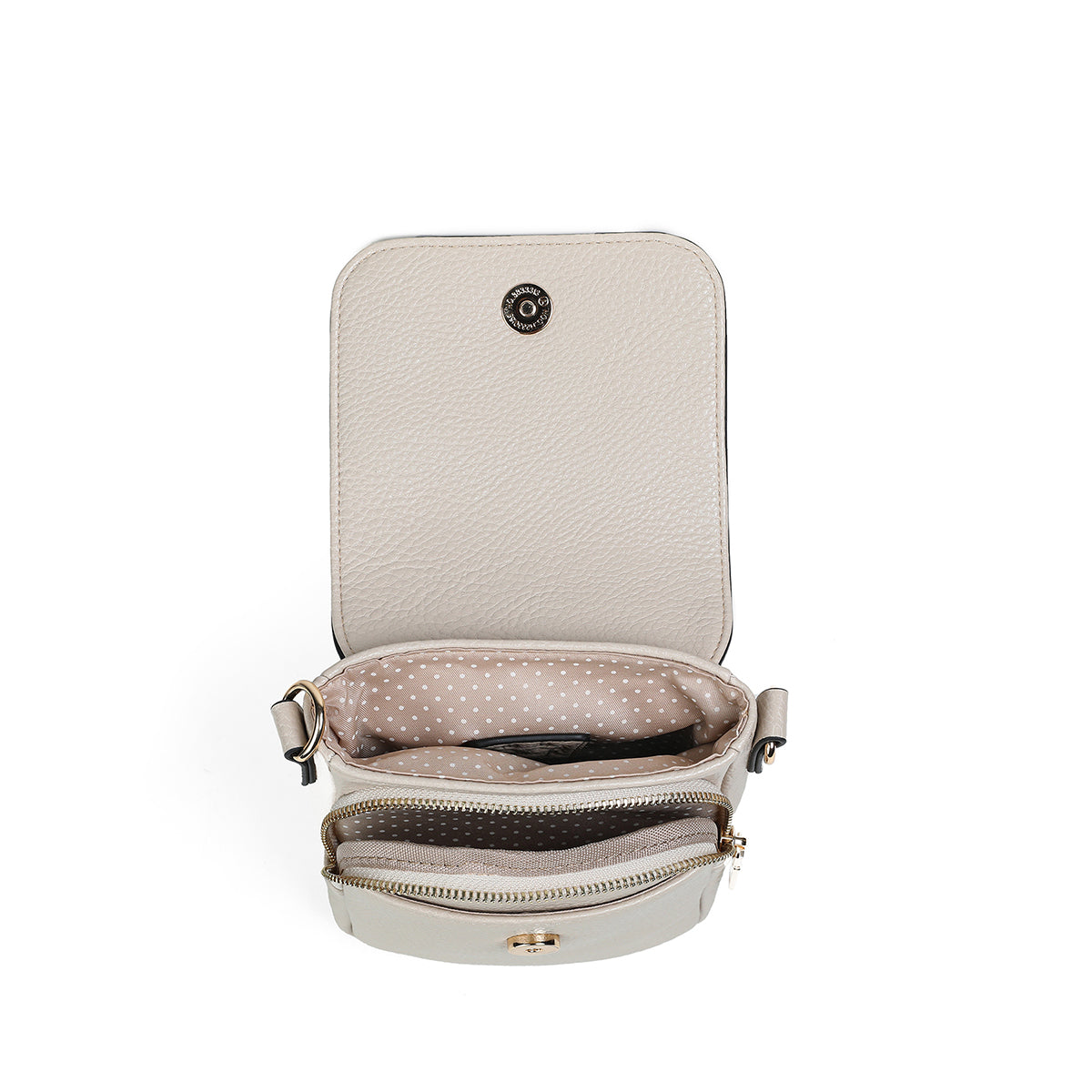 842005 Vesker, FIOLA Mobilbag- beige