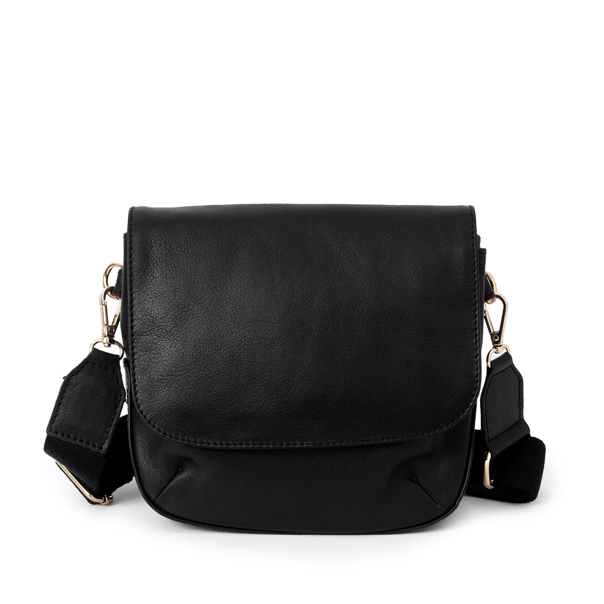 843401 Veske LEXI clutch i skinn - svart