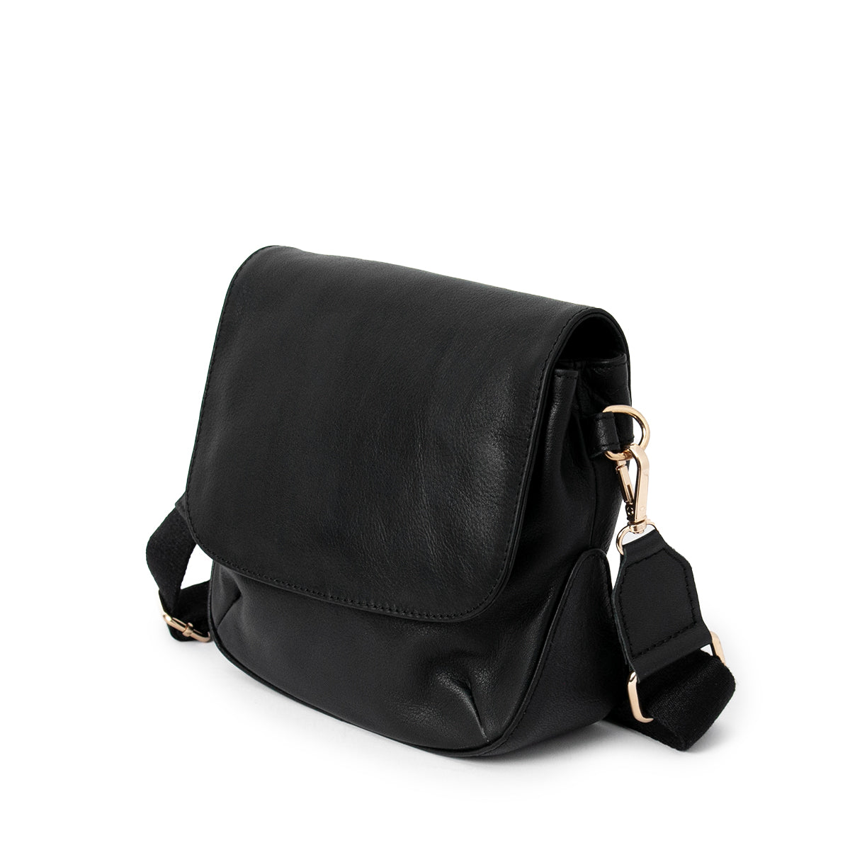 843401 Veske LEXI clutch i skinn - svart