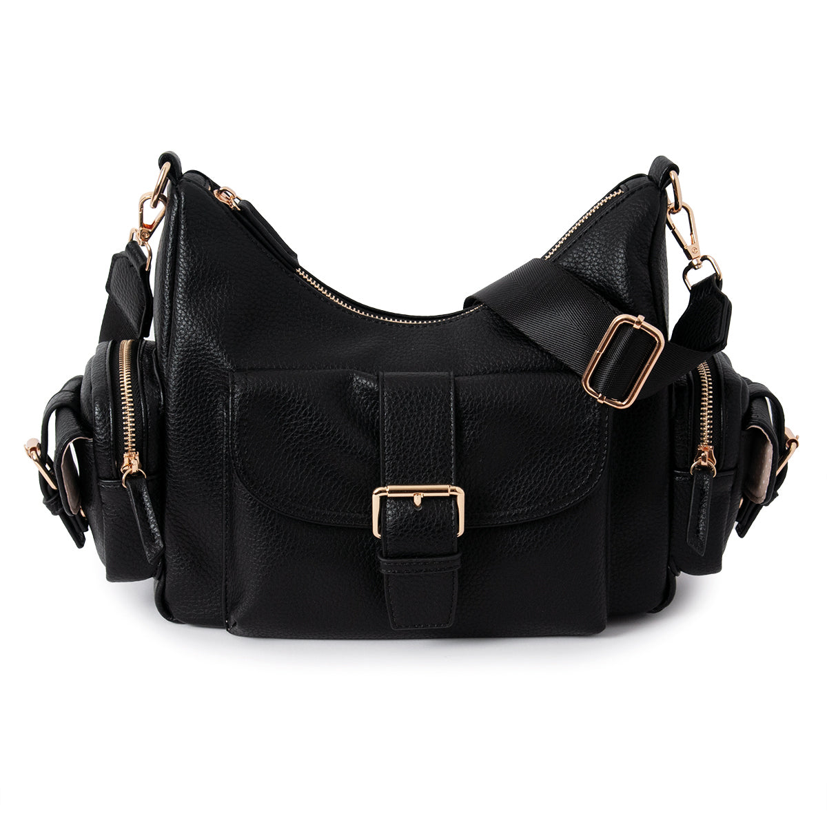 853101 Veske GABI Crossveske med frontlommer - svart