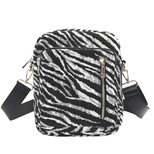 852600 Veske DINA Stor Citybag - zebra