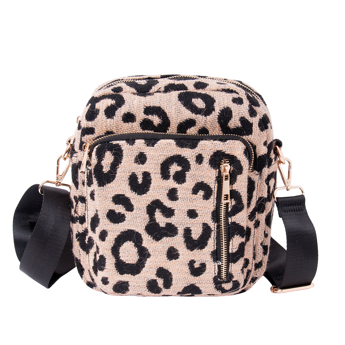 852612 Veske DINA Stor Citybag - leopard