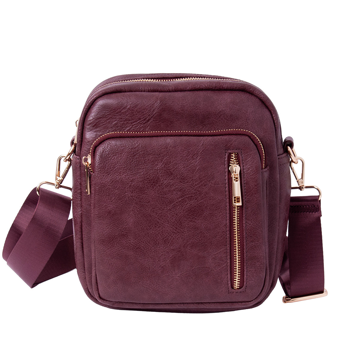 852621 Veske DINA Stor Citybag - burgunder