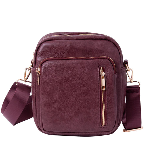 852621 Veske DINA Stor Citybag - burgunder