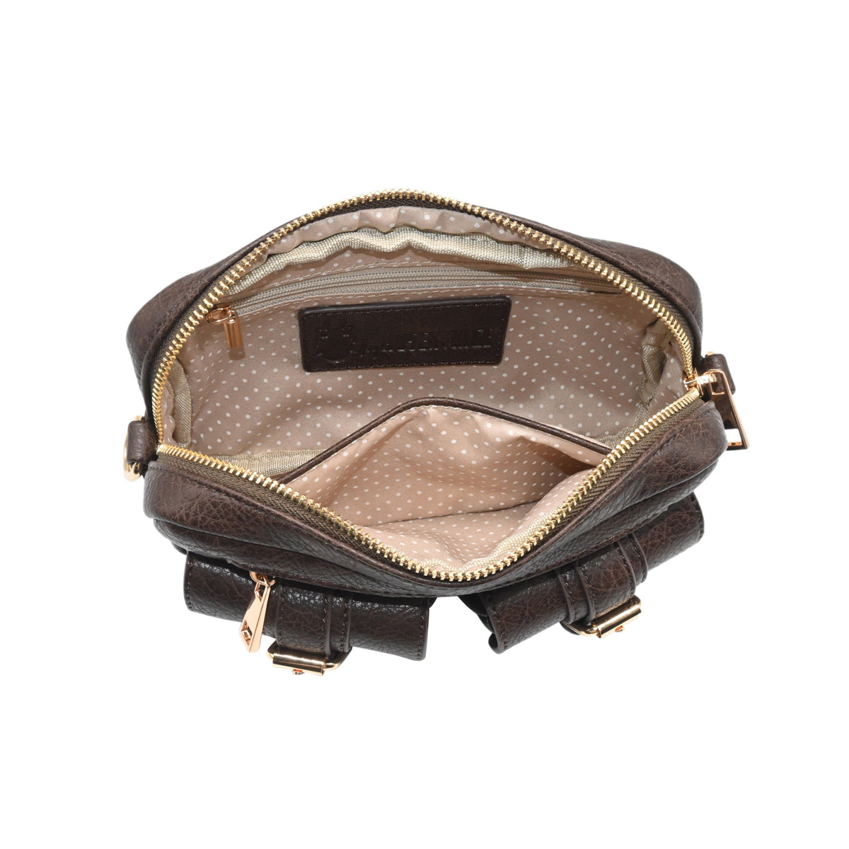 852911 Veske GITTE Pocketbag  - mørk brun