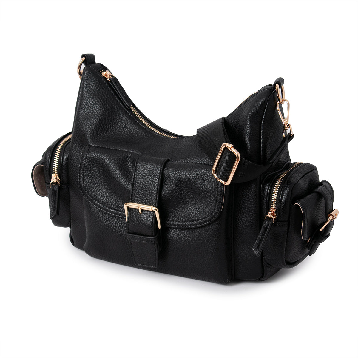 853101 Veske GABI Crossveske med frontlommer - svart