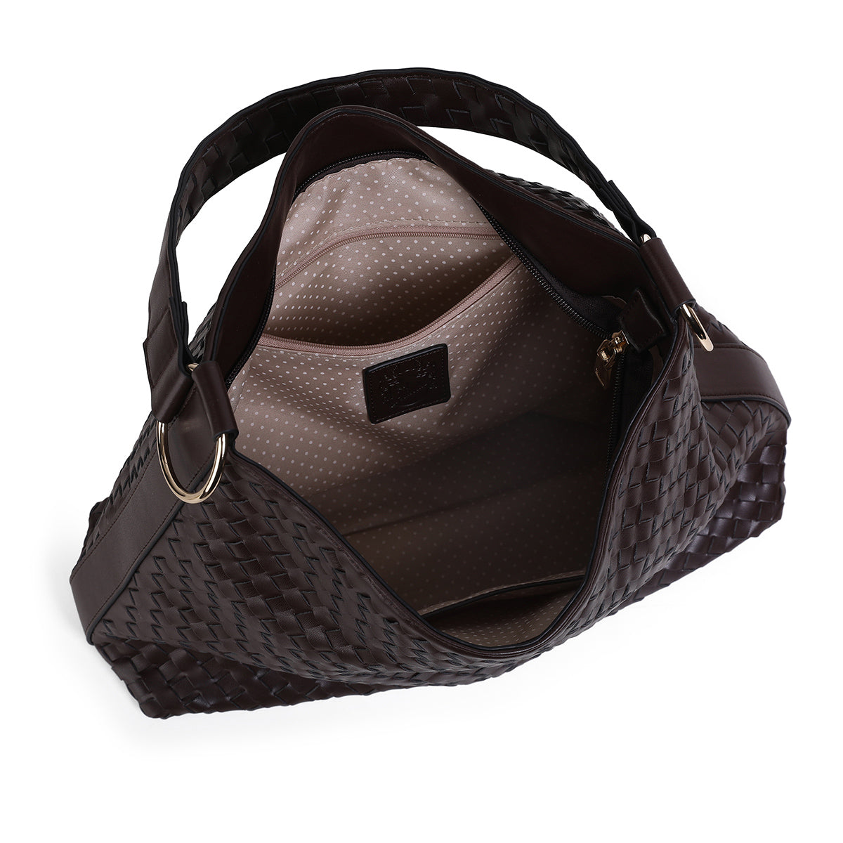 884011 Vesker, GAJA flettet bag- brun