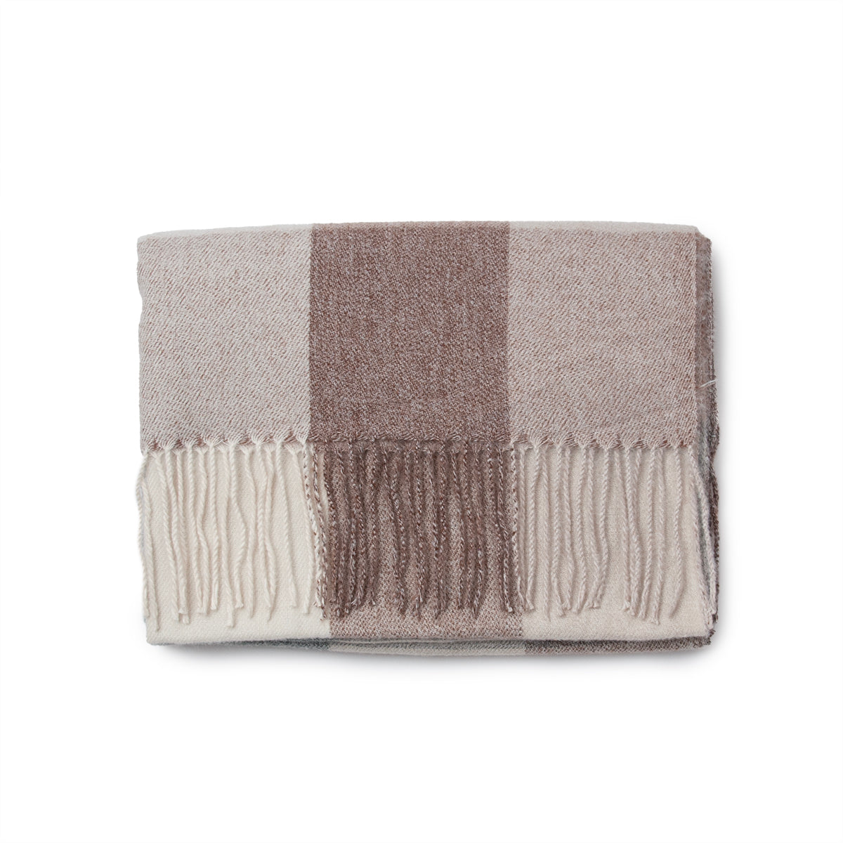 859405 Skjerf, Multiprintet skjerf - beige