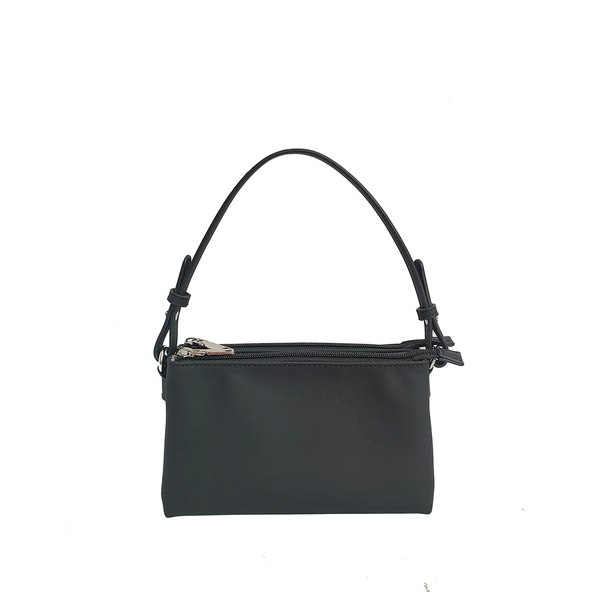 860801 Vesker, HARPER dobbel clutch - svart