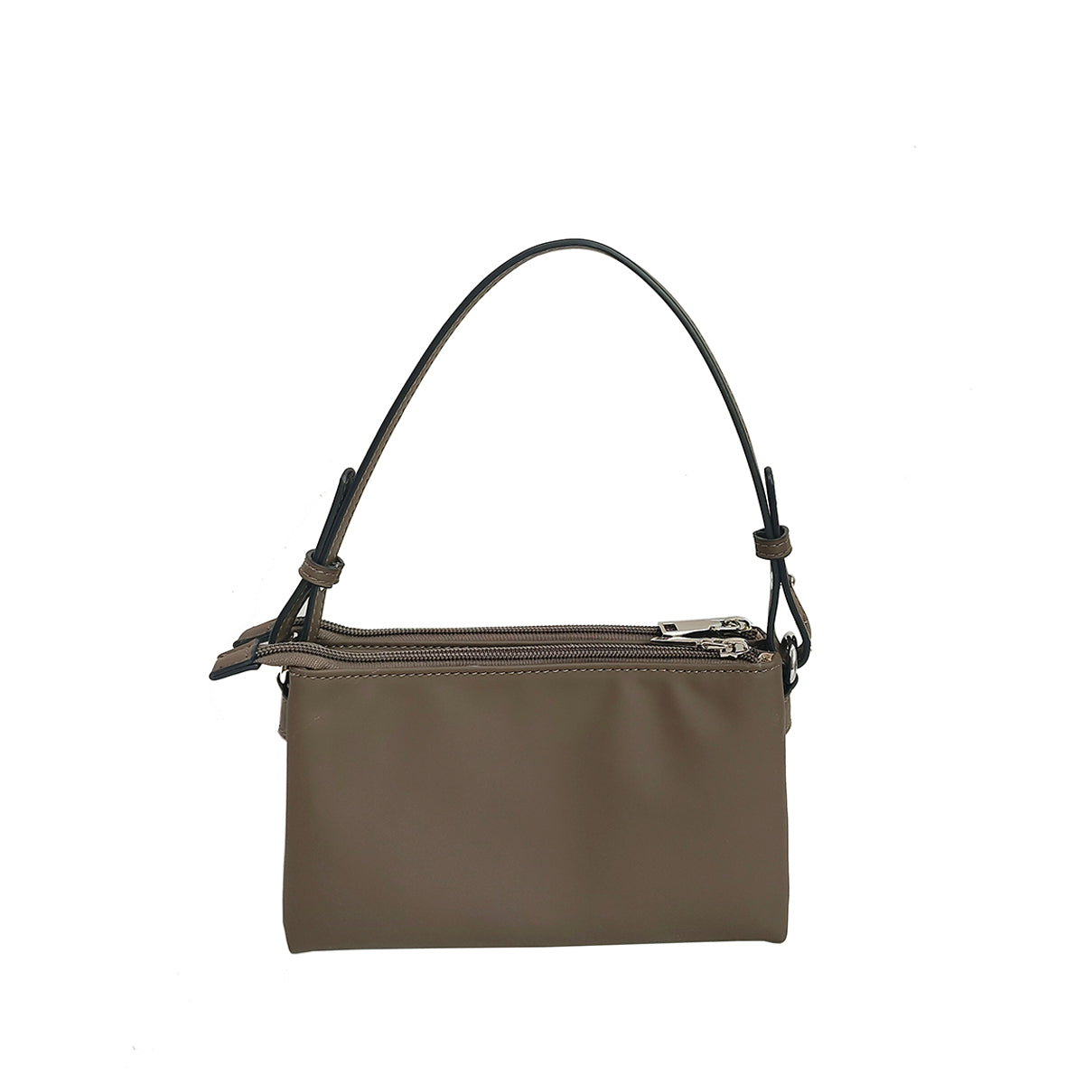 860811 Vesker, HARPER dobbel clutch - brun