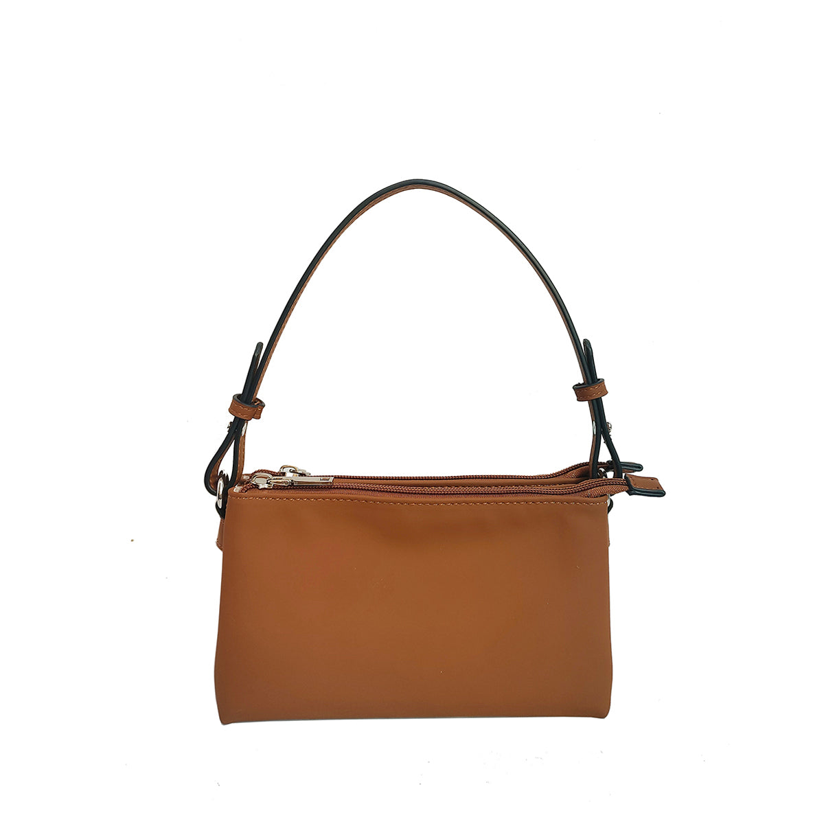 860815 Vesker, HARPER dobbel clutch - cognac