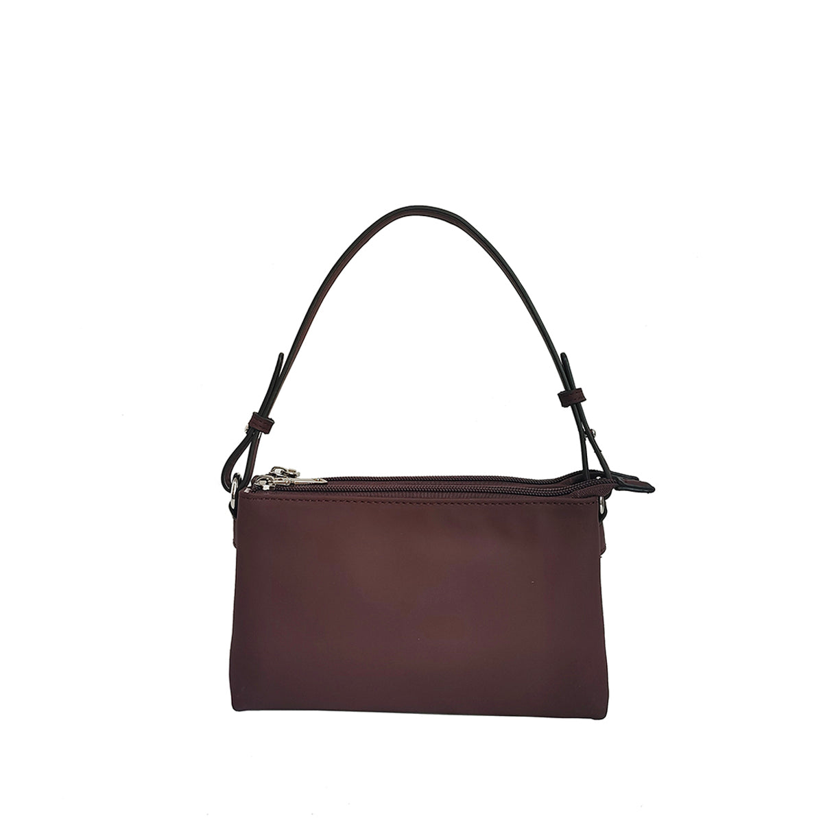 860821 Vesker, HARPER dobbel clutch - burgunder