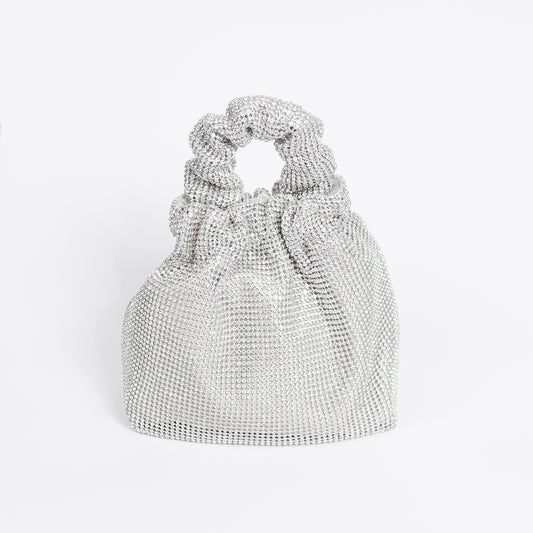 861886 Vesker, PARTY clutch - sølv