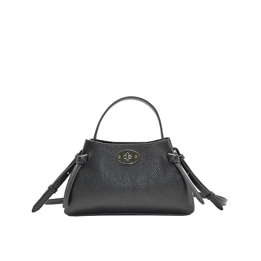 862301 Vesker, HERMINE clutch med deco buckle - svart