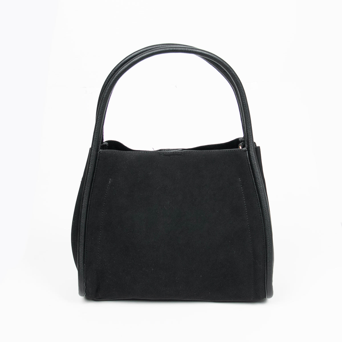 862501 Vesker, HELLE Stor shopper semsket look - svart