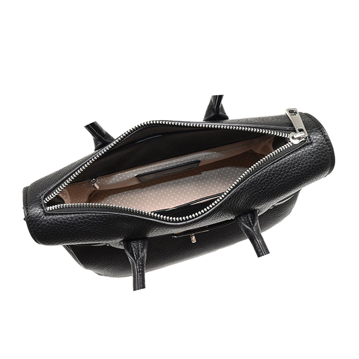 862701 Vesker, HAVANNA Liten shopper med frontspenne - svart