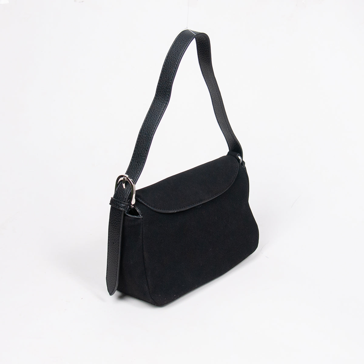 863101 Vesker, HENNY Liten bag semsket look - svart