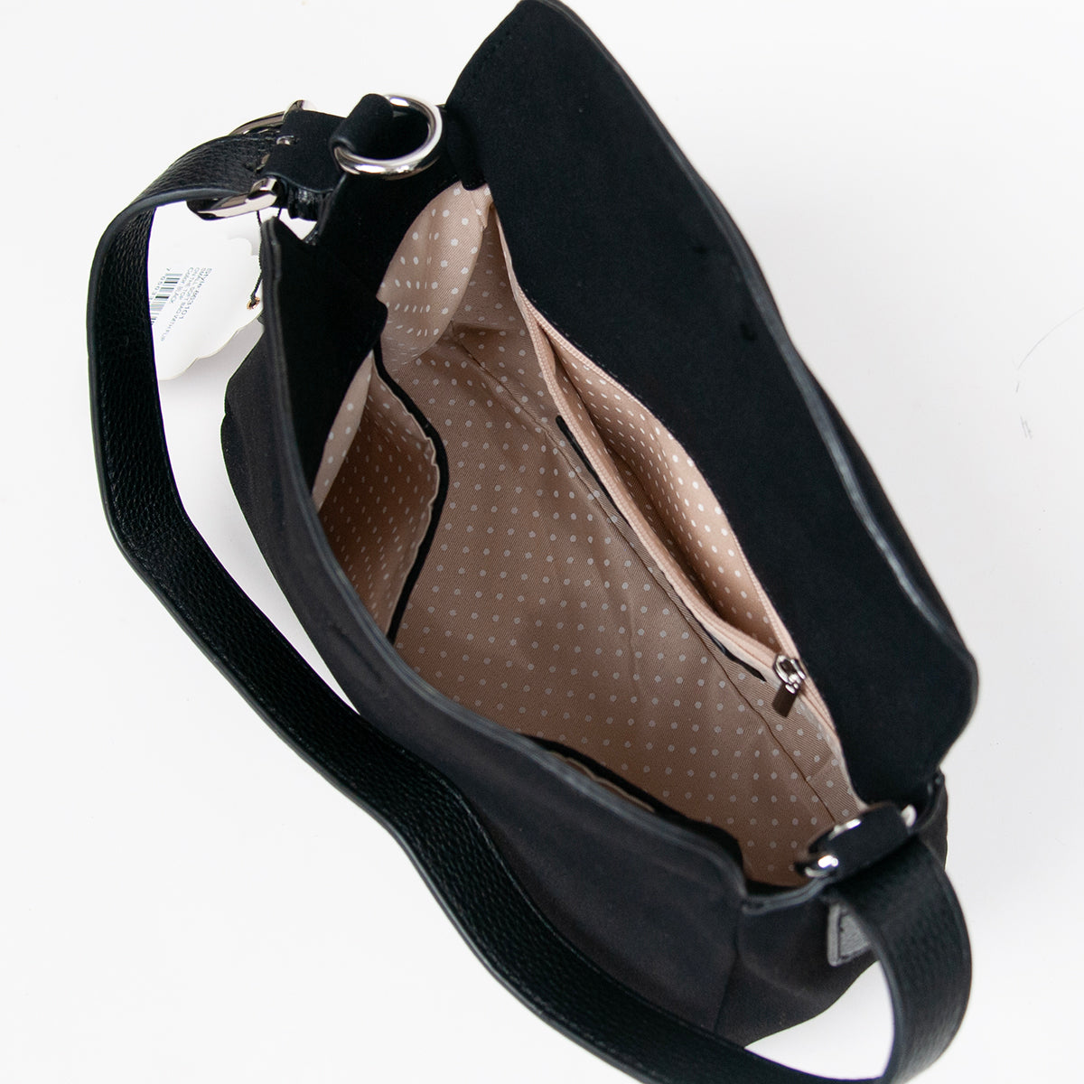 863101 Vesker, HENNY Liten bag semsket look - svart