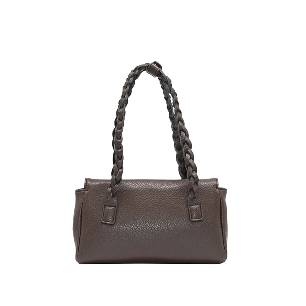 863311 Vesker, HOLLY Lav shopper med flette skulderrem - brun