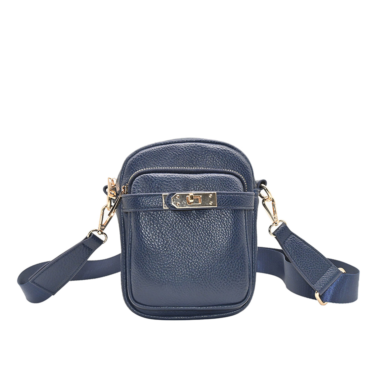 863741 Vesker, HEIDI CityBag med frontspenne - marine