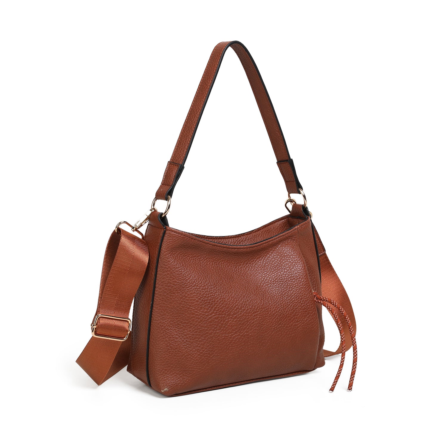 864215 Vesker, HIMALAYA liten soft bag - cognac