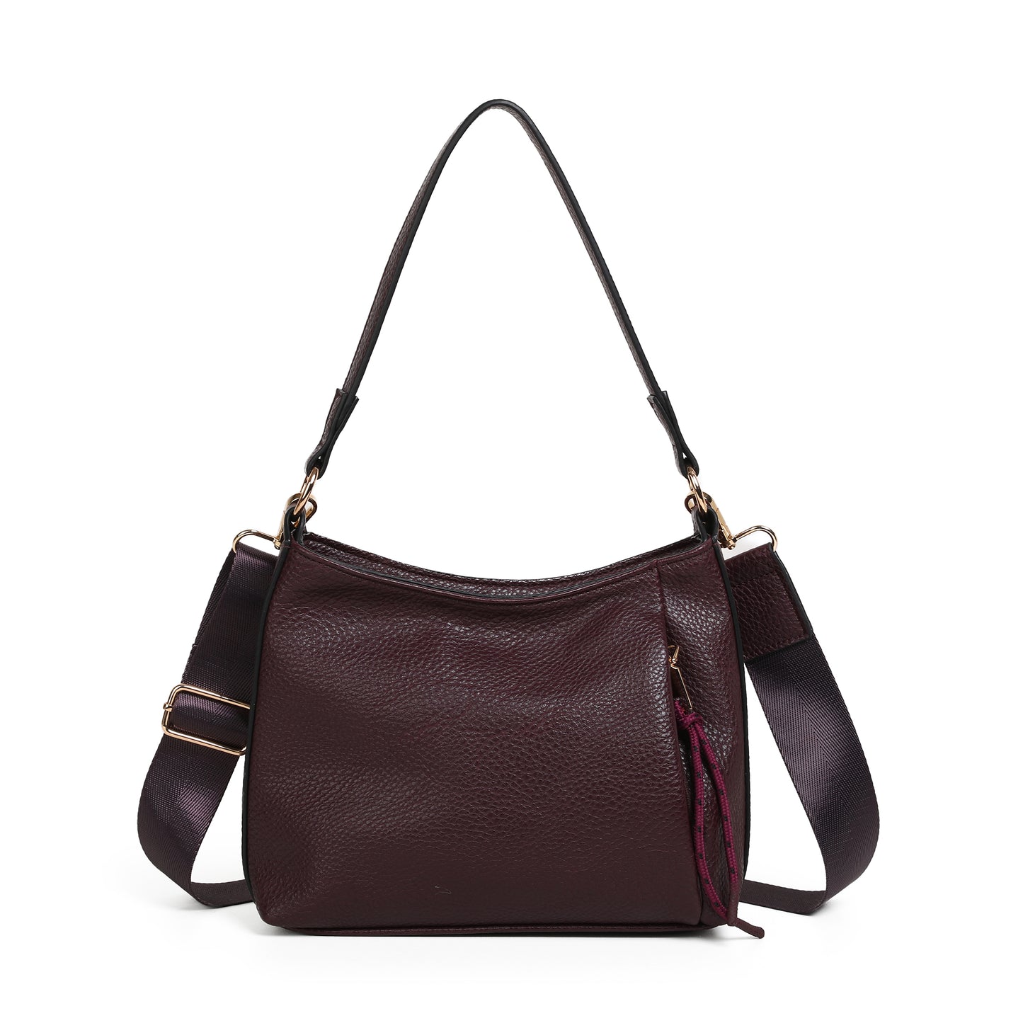 864221 Vesker, HIMALAYA liten soft bag - burgunder