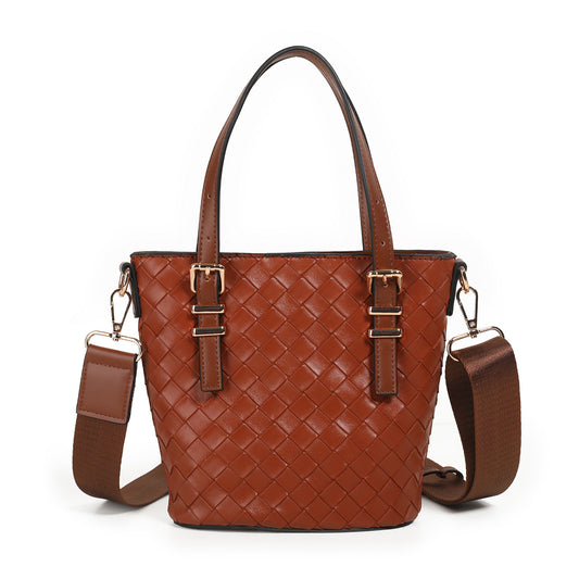 870515 Vesker, IVY Mini shopper - cognac