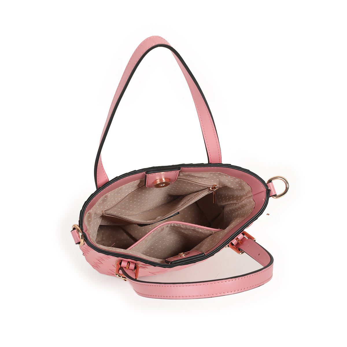 870536 Vesker, IVY Mini shopper - lys rosa