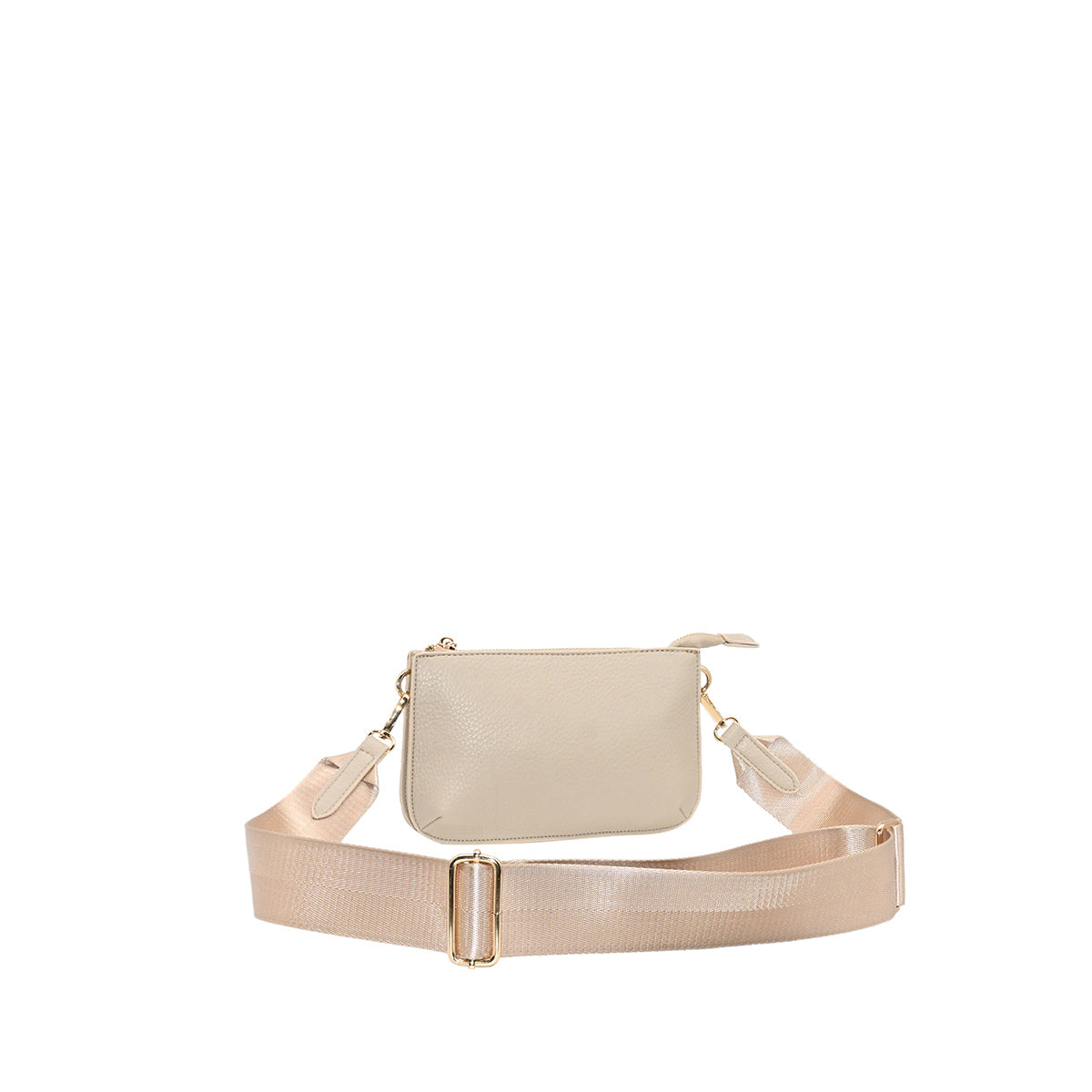 870905 Vesker, ISA dobbel mobil clutch  - beige