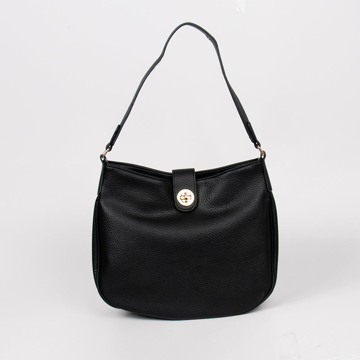 871401 Vesker, IIONA crossbag med frontspenne  - svart