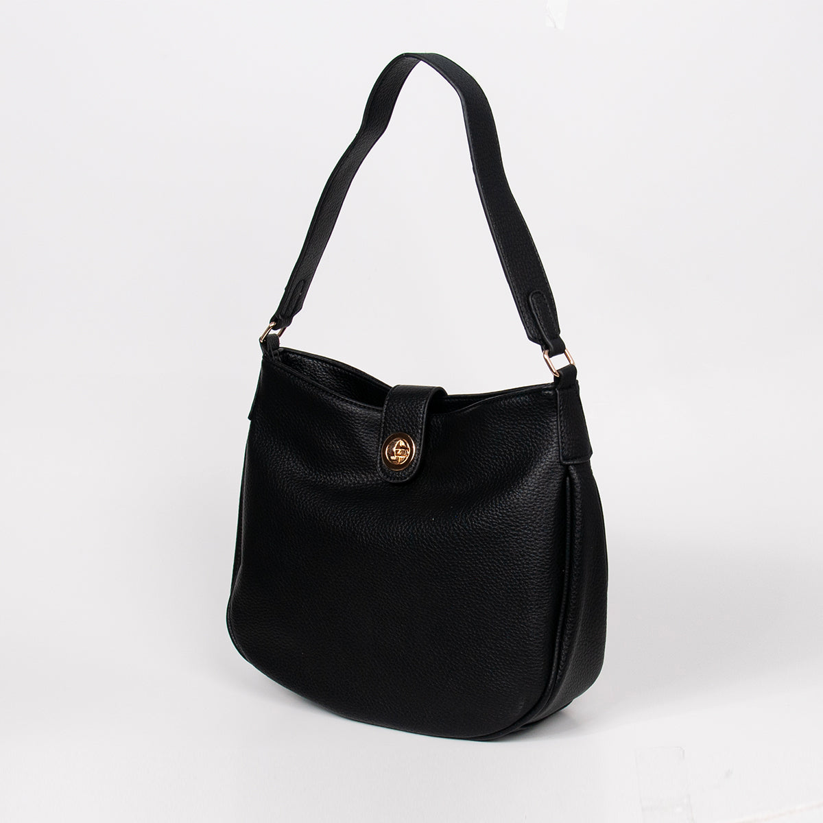 871401 Vesker, IIONA crossbag med frontspenne  - svart