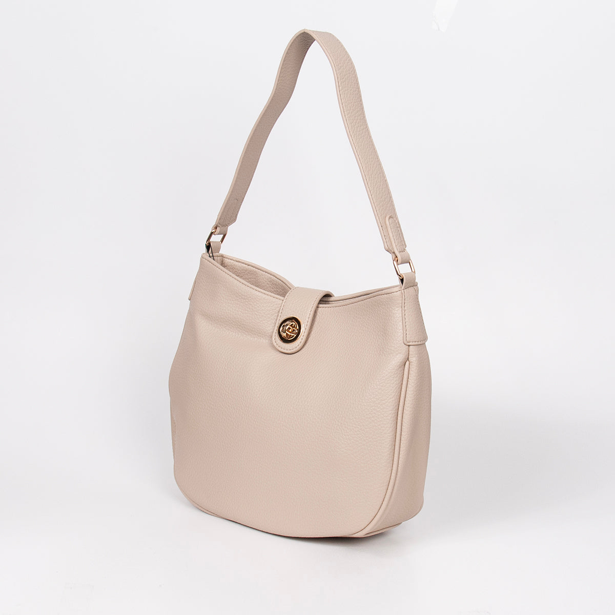 871405 Vesker, IIONA crossbag med frontspenne  - beige