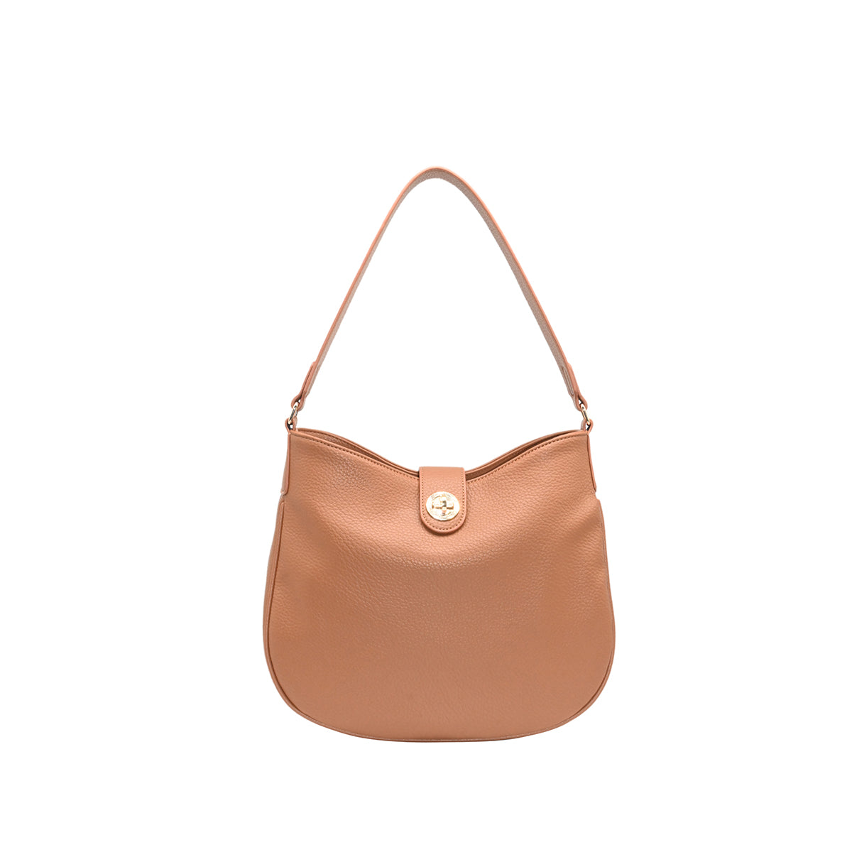 871415 Vesker, IIONA crossbag med frontspenne  - cognac
