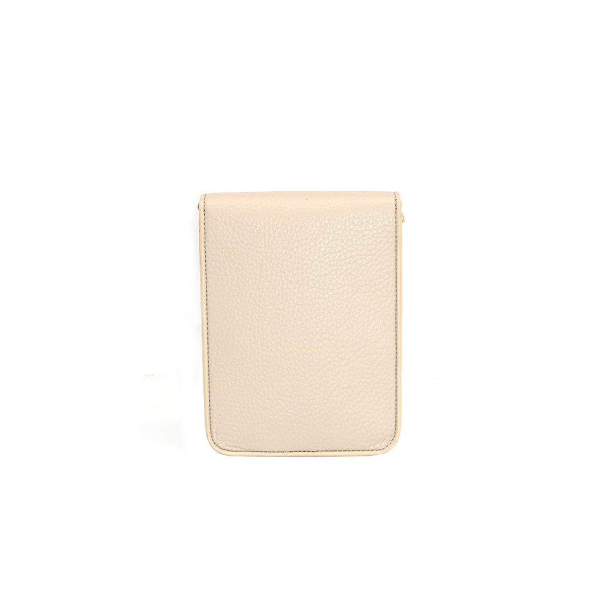 871505 Vesker, ILJA mobilbag med frontspenne  - beige