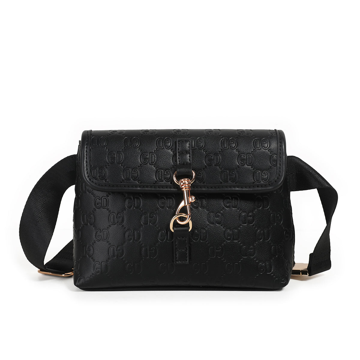 871601 Vesker, IRIS clutch med mønster - svart