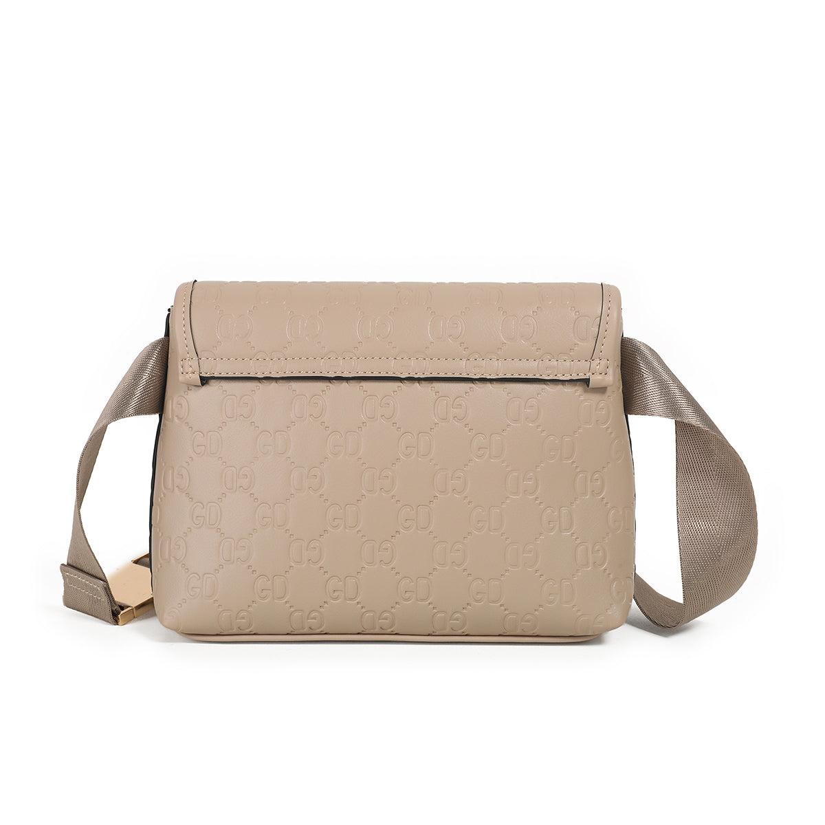 871605 Vesker, IRIS clutch med mønster - beige