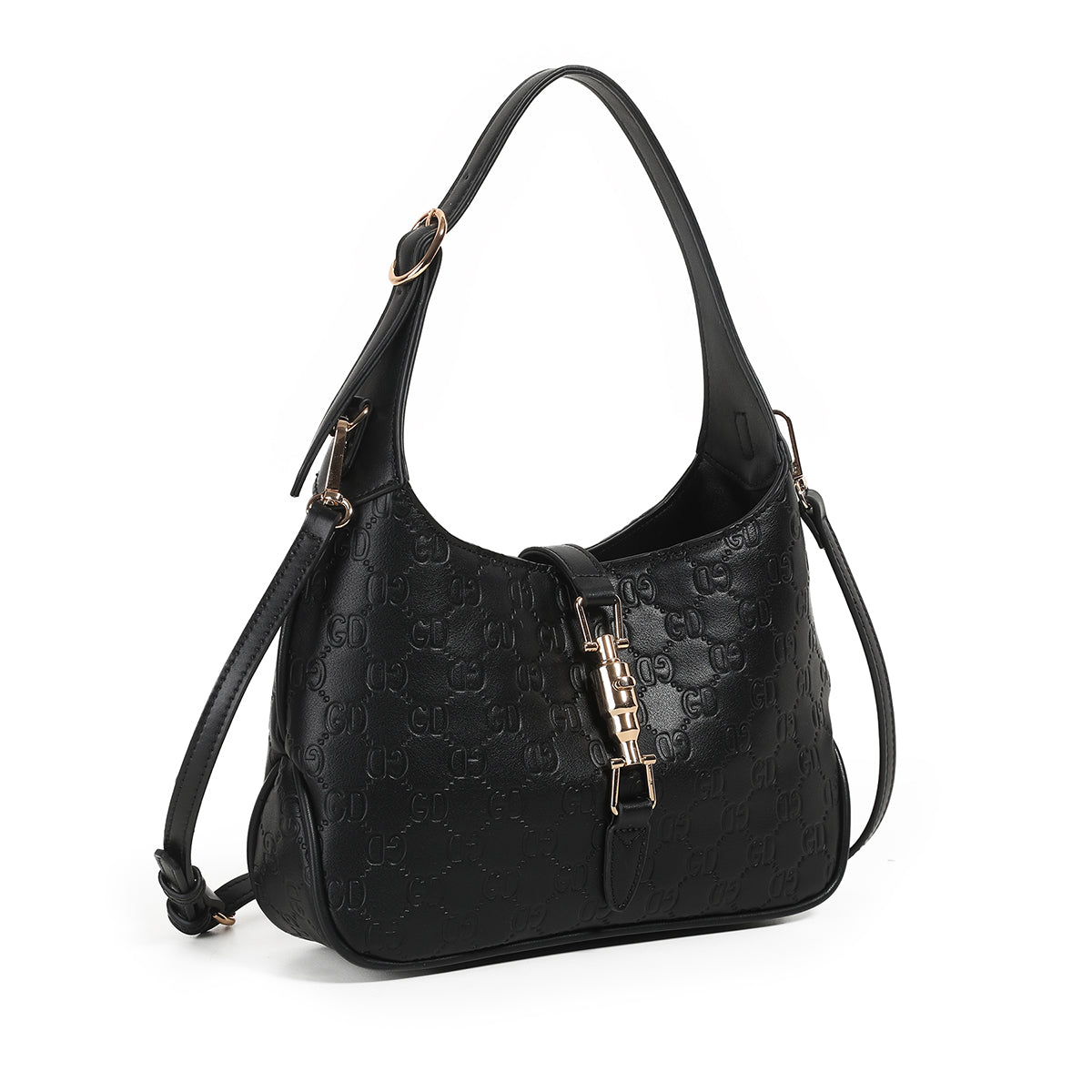 871701 Vesker, ISABELLA liten veske med mønster - svart