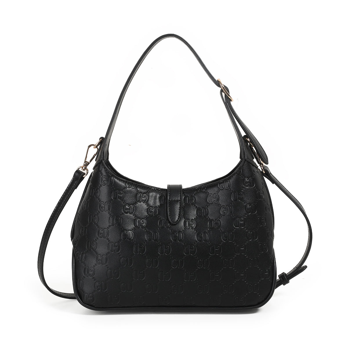 871701 Vesker, ISABELLA liten veske med mønster - svart