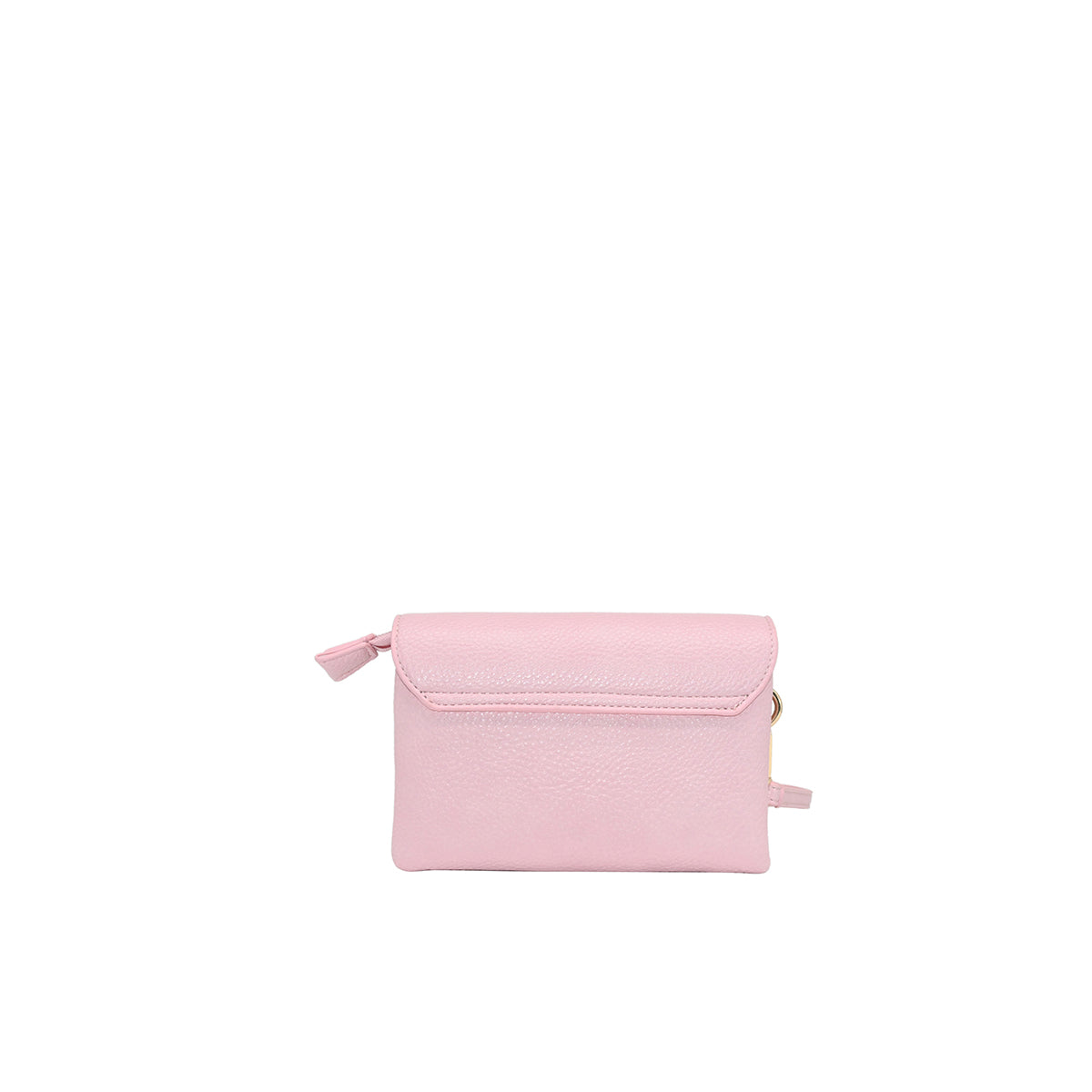 871836 Vesker, DANIELLE clutch med frontspenne  - lys rosa
