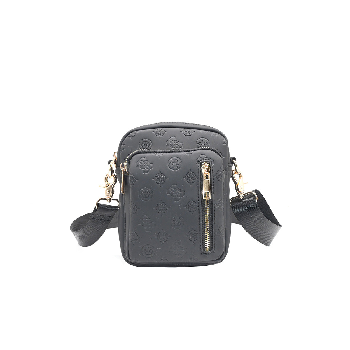 872001 Vesker, LEVI CityBag med preget mønster - svart