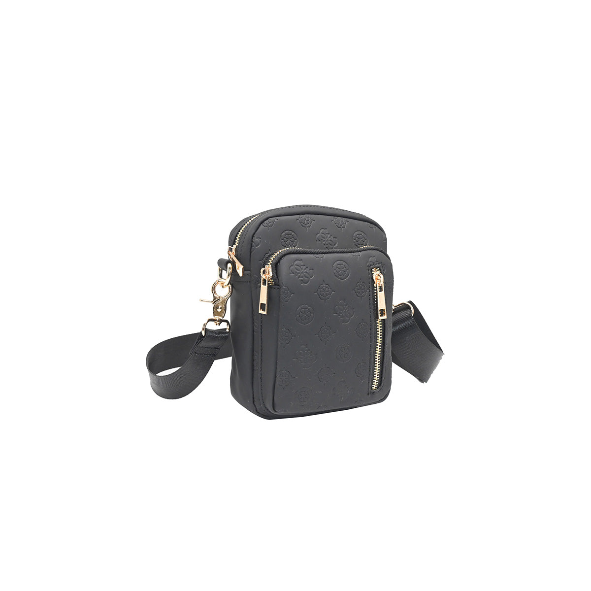 872001 Vesker, LEVI CityBag med preget mønster - svart