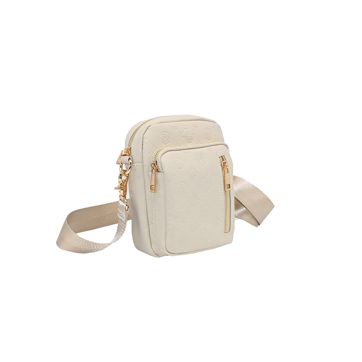 872005 Vesker, LEVI CityBag med preget mønster - beige