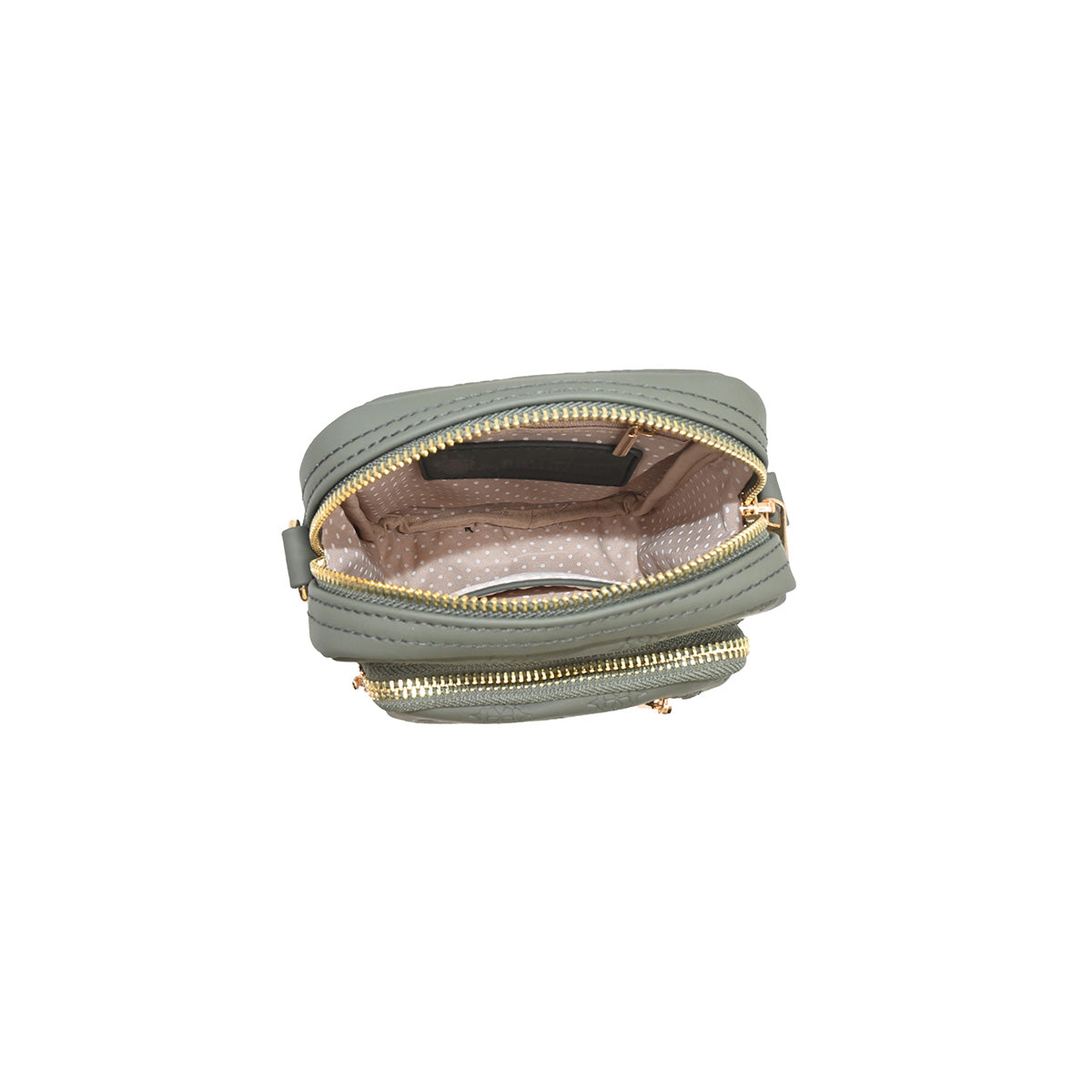 872050 Vesker, LEVI CityBag med preget mønster - olivengrønn