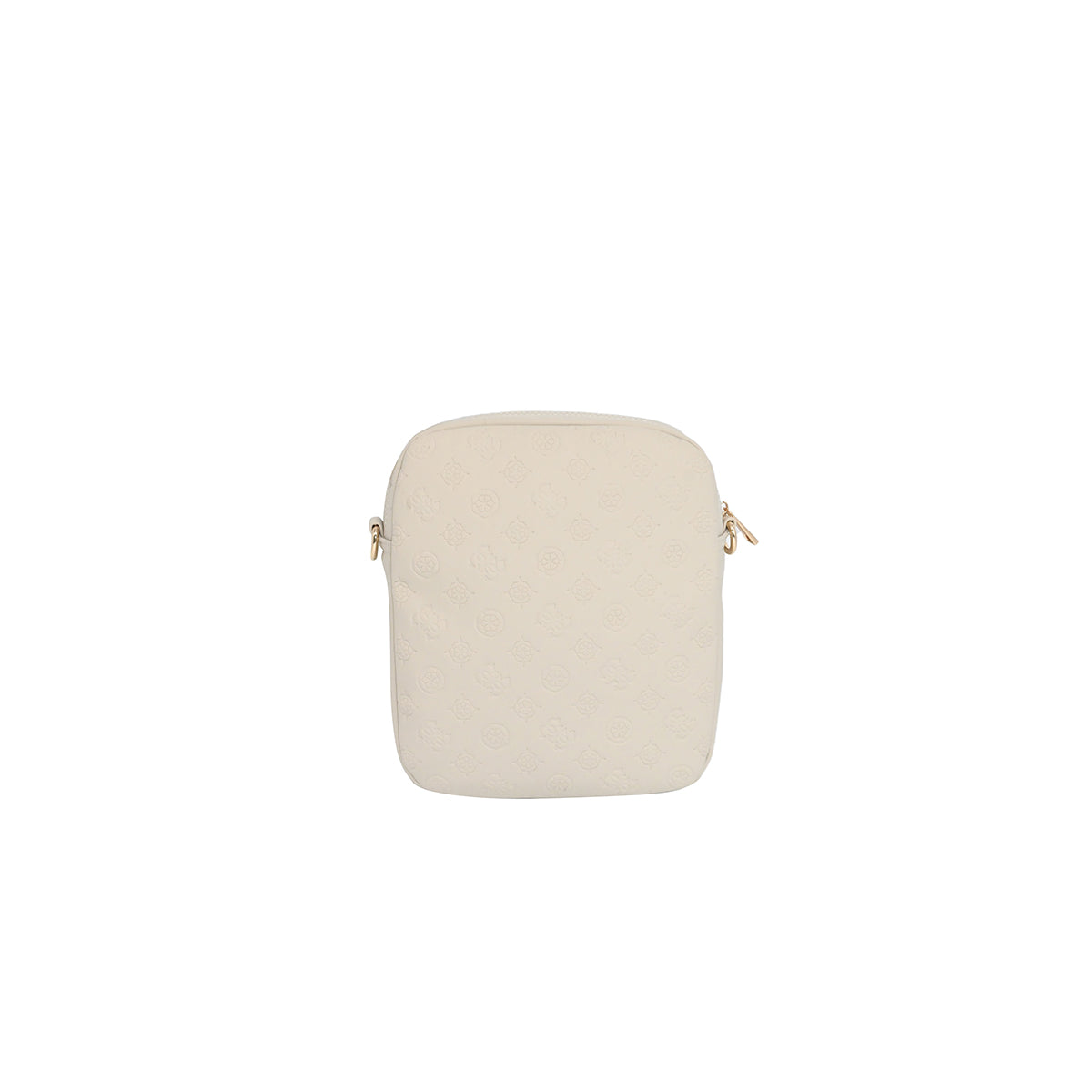 872205 Vesker, DINA Stor CityBag med preget mønster - beige