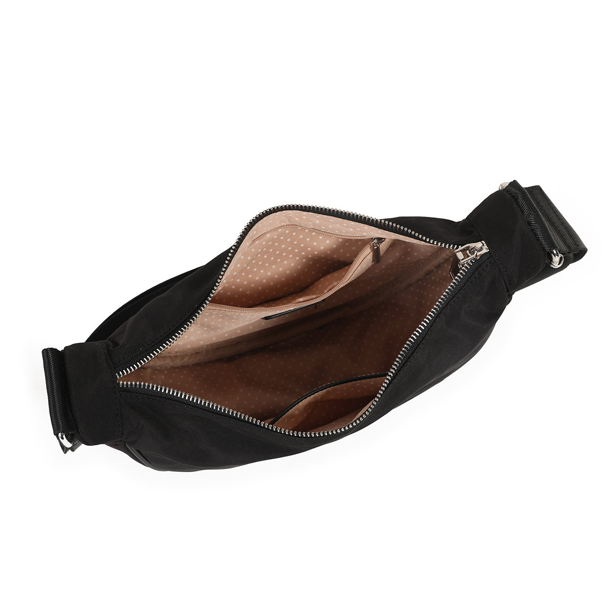 872301 Vesker,IBEN nylon bumbag - svart