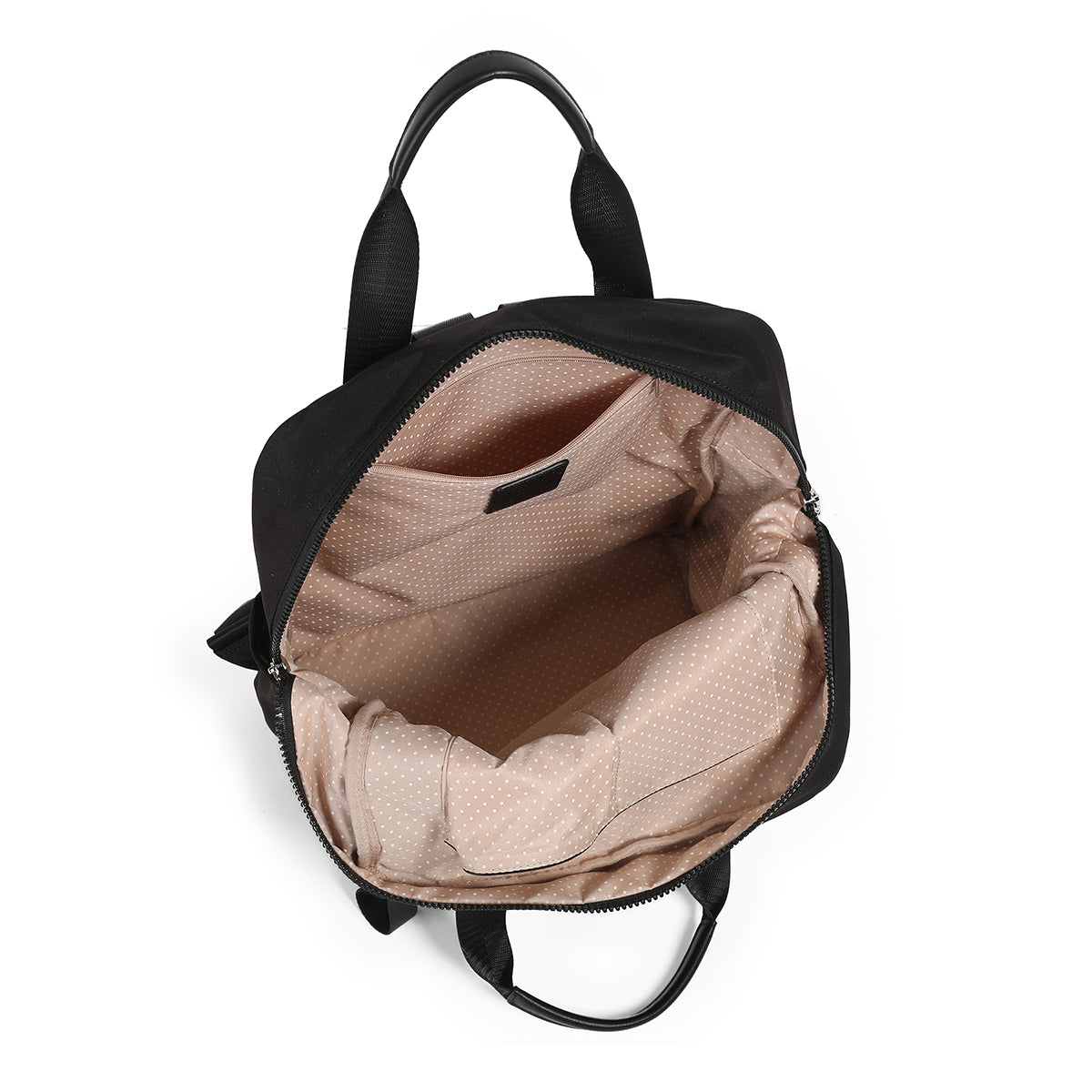 872501 Vesker, INGVILD nylon tursekk - svart