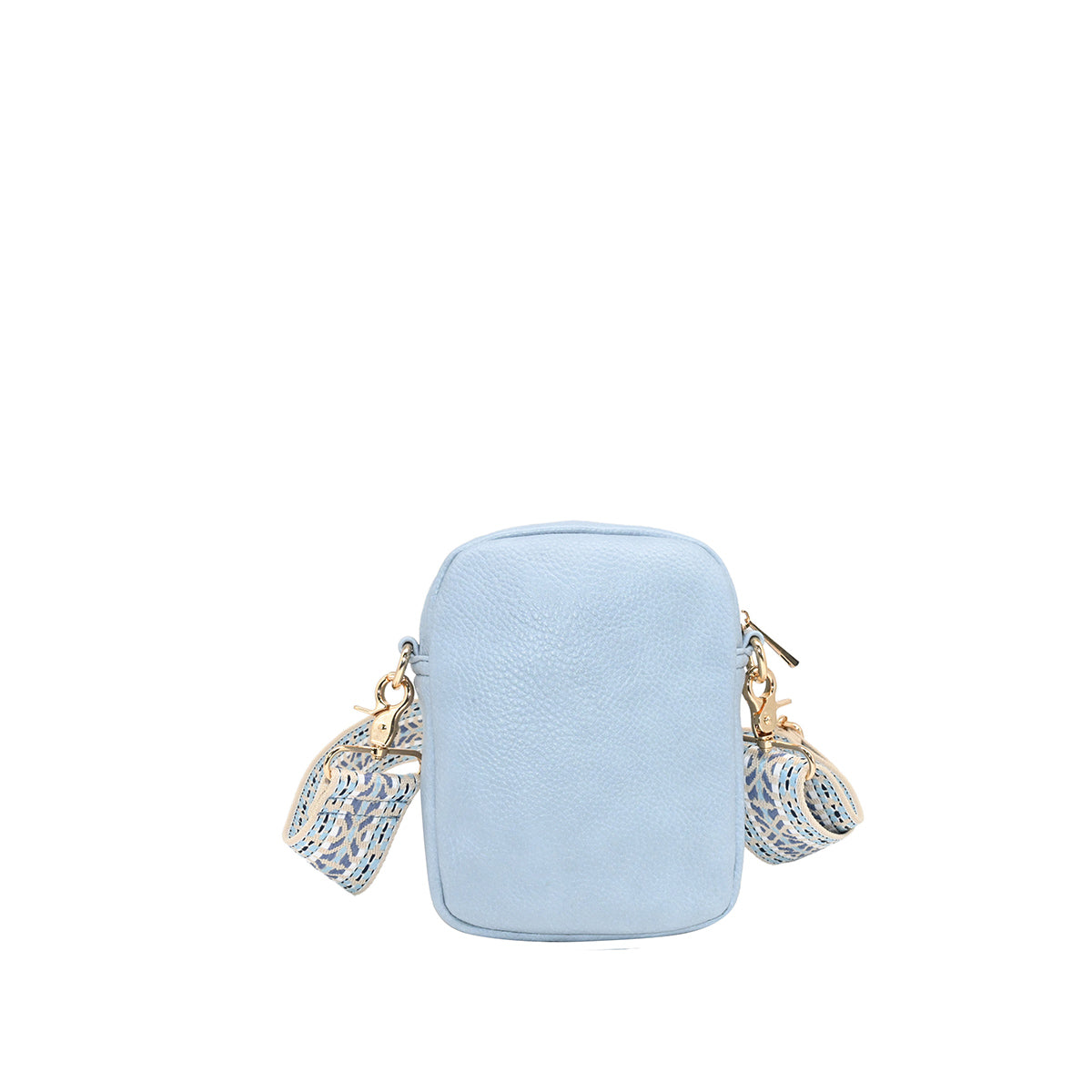 873146 Vesker, LEVI CityBag med mønstret rem -lys blå