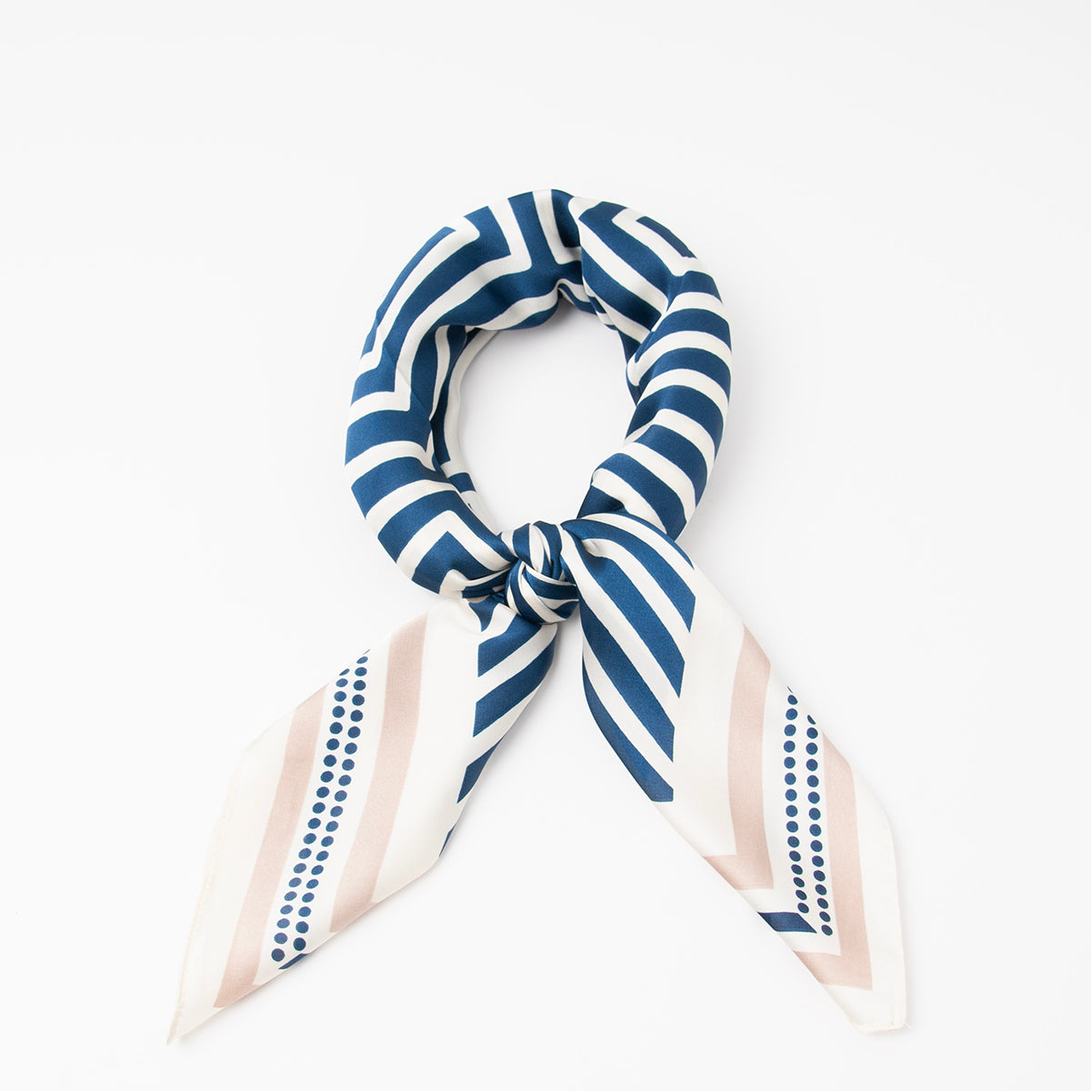 879405  Skjerf, Lite skjerf mønstermix - beige